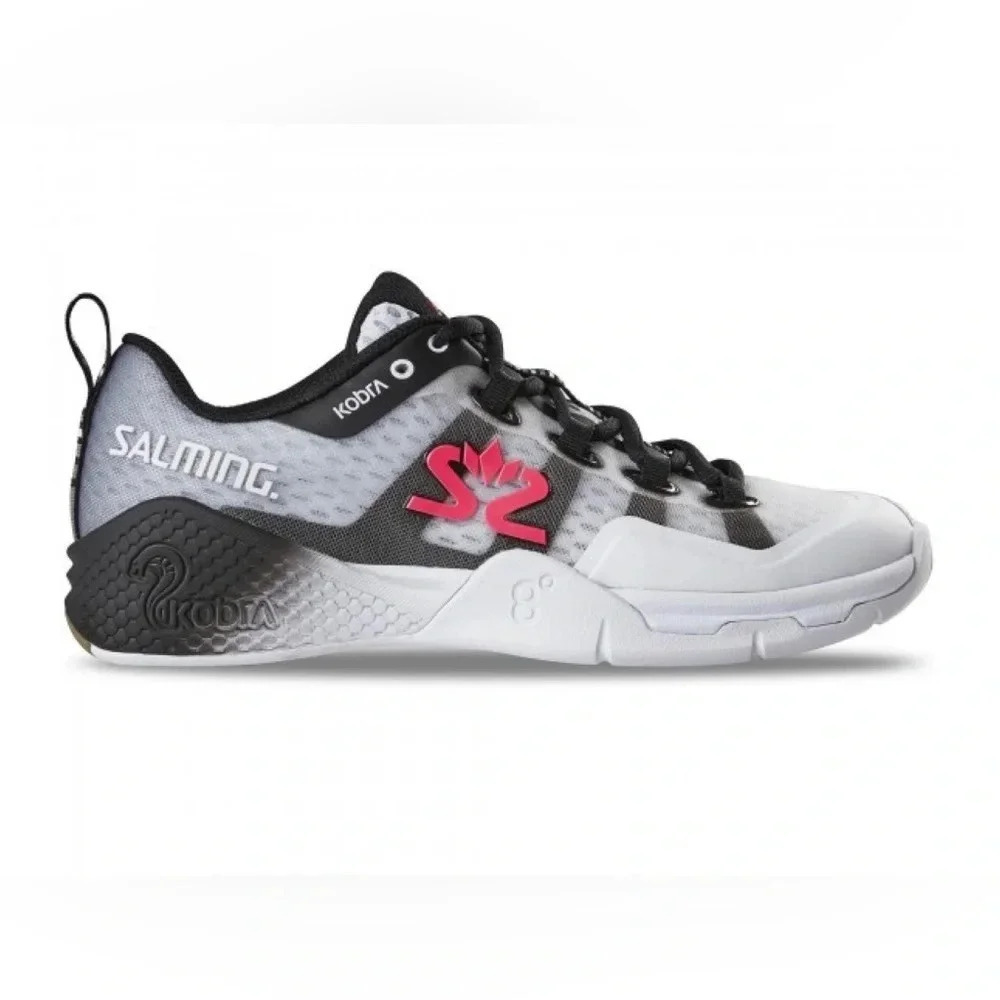 . Salming Kobra 2 White Women's Court Shoes sz 8